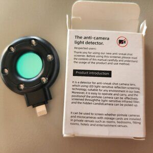 IOS camera detector attachment